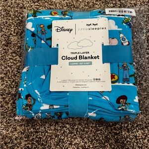 Little Sleepies Blue Toy Story Blanket